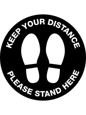Keep Your Distance Covid-19 Sign