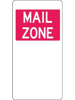 Mail Zone Sign