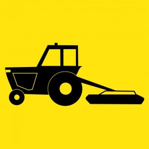 Mower Picto Sign | Civil Products WA