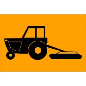 Mowing Picto Sign