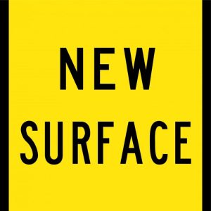 New Surface Sign | Civil Products WA