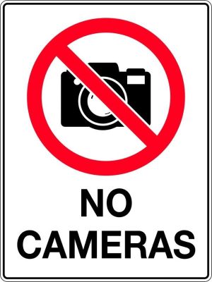No Camera Signage