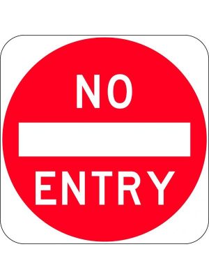 No Entry and symbol Sign