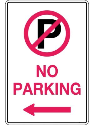 No Parking Symbol Sign