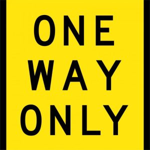 One Way Only