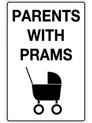 Parents With Prams Sign