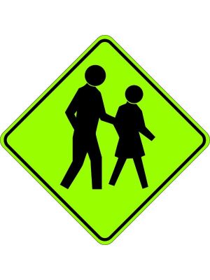 Pedestrian Symbol Sign