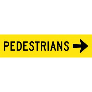 Pedestrians (Arrow Right)