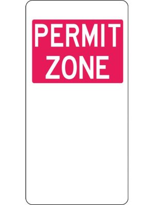 Permit Zone Sign