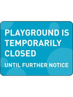 Playground is Temporarily Closed Covid-19