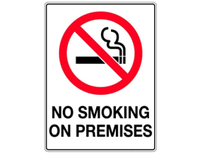 Prohibition Signs