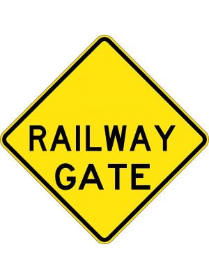 Railway Gate Sign