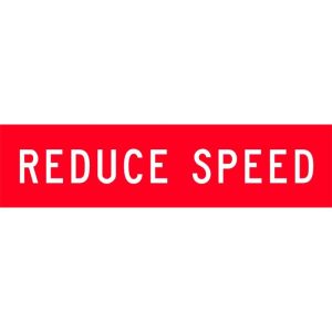 Reduce Speed