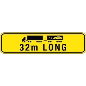 Road Train Sign – 32m Long