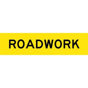 Roadwork Sign