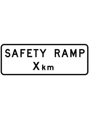 Safety Ramp Sign