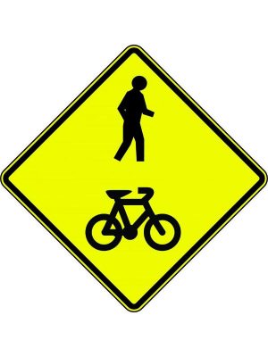 Shared Zone Picto Sign