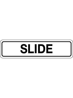 Slide sign
