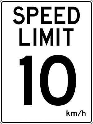 Speed Limit 10km