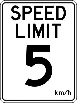 Speed Limit 5km