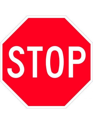 Stop Road Sign