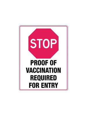 Stop Proof of Vaccination Required for Entry