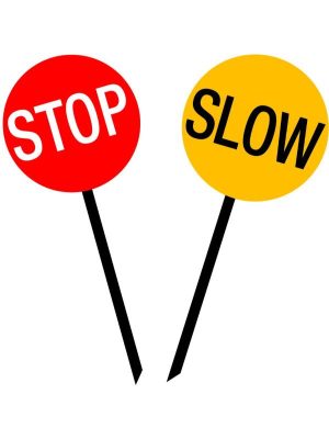Stop/Slow Baton 450mm