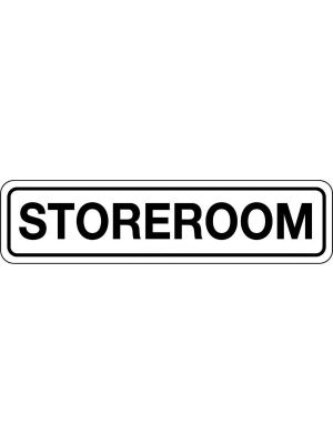 Storeroom Sign