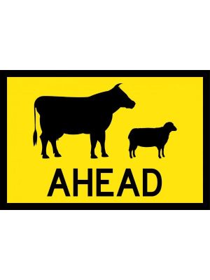 Symbolic Stock Ahead Sign | Civil Products WA