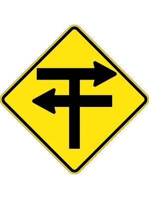 T Junction With Dual Carrageways