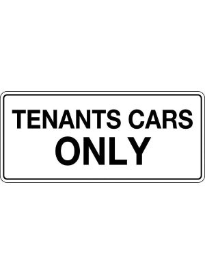 Tenants Cars Only