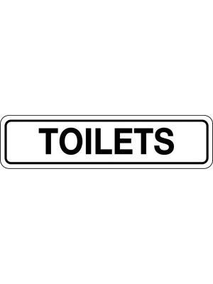 Toilets Sign