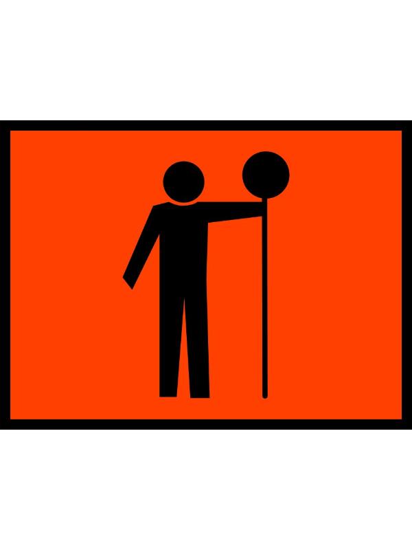 Traffic Controller Symbolic Sign