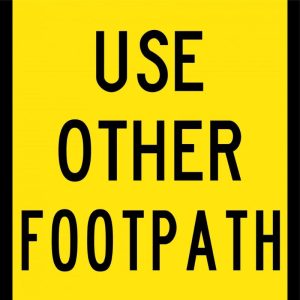Use Other Footpath