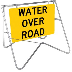 Water Over Road (with swing stand
