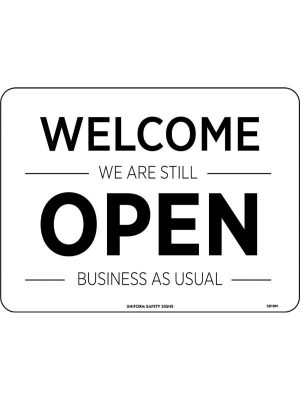 We are Still Open, Business as Usual Covid-19