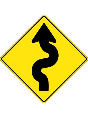 Winding Road Picto (Left)