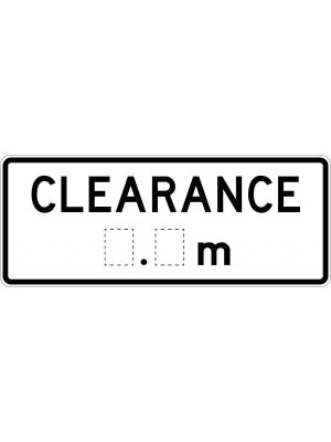 Clearance _._m