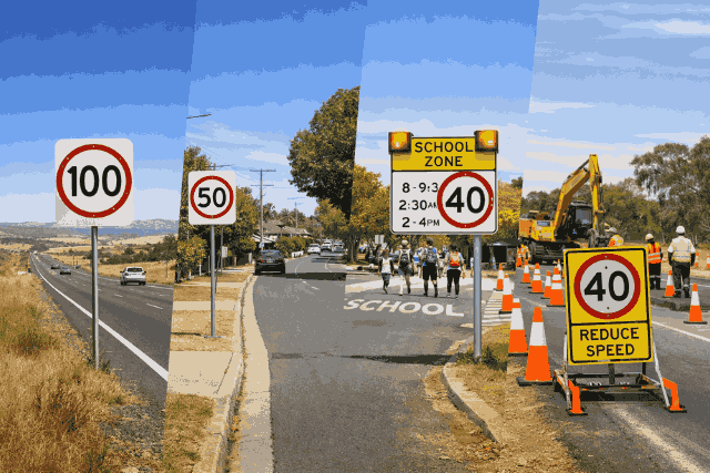 CPWA Choosing the Right Speed Limit Signs for Different Road Types in Australia